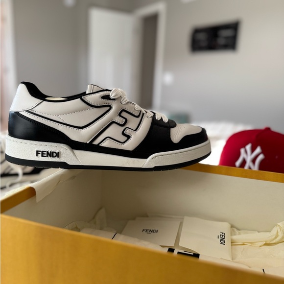 Fendi Other - Fendi Black and White Men's Sneakers